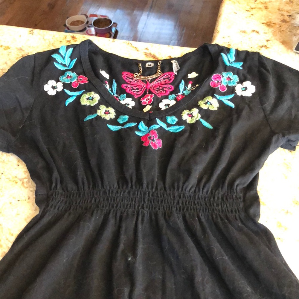 Embroidered dress